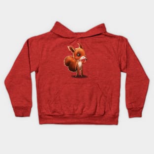 Friendly Squirrel! Kids Hoodie